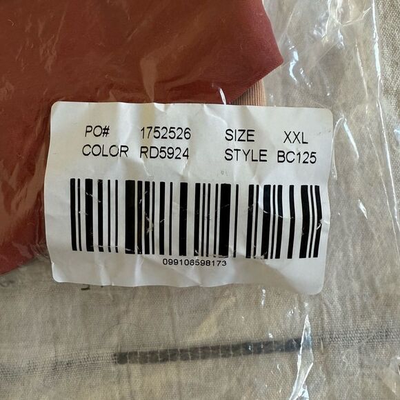 J. Crew Curved Waist Cheeky Bikini Bottom Red Size XXL NWT - Picture 5 of 8